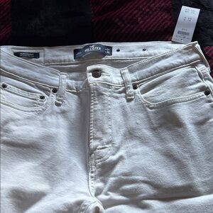 Hollister Men's Off-White Skinny Jeans